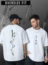 fanideaz Mens Half Sleeve Oversized Anime Collection