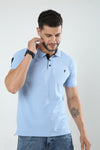 fanideaz Mens Cotton Half Sleeve Solid Combo 3 Polo T Shirt with Collar