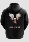fanideaz Mens Cotton Graphic God of War Printed Hooded Sweatshrits for Men