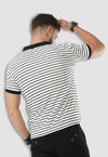 Fanideaz Men’s Cotton Half Sleeve Striped Polo T-Shirts