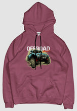 Load image into Gallery viewer, fanideaz Mens Cotton Graphic offroad Hooded Sweatshrits for Men
