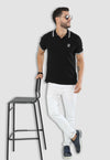 fanideaz Mens Cotton Half Sleeve Solid Combo 3 Polo T Shirt with Collar