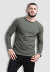 fanideaz Mens Full Sleeve Round Neck Popcorn T Shirt