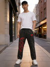fanideaz Mens  Acidwash Cotton Baggy Trackpant for Men