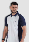 fanideaz Mens Half Sleeve Cotton Cut and Sew Branded Polo T-Shirt for Mens