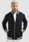 fanideaz Men’s Full Sleeve Cotton Stylish Bomber Jacket With Side Pockets