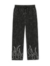 fanideaz Mens  Acidwash Cotton Baggy Trackpant for Men