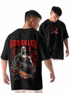 fanideaz mens Oversize tshirt drop shoulder  God Of War 6