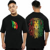 fanideaz mens Oversize tshirt drop shoulder  Lion