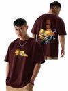 fanideaz mens Oversize tshirt drop shoulder Zenitsu