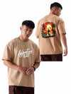 fanideaz mens Oversize tshirt drop shoulder  Advanture