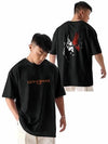 fanideaz mens Oversize tshirt drop shoulder God Of War