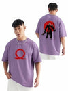fanideaz mens Oversize tshirt drop shoulder  God Of War 3
