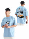fanideaz mens Oversize tshirt drop shoulder  Panda 2