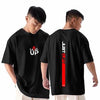 fanideaz mens Oversize tshirt drop shoulder Level Up