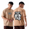 fanideaz mens Oversize tshirt drop shoulder Addict