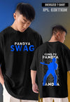 Hardik Pandya IPL Limited Edition Oversized Tee – Unisex | Cotton | Fanideaz Exclusive 🔥🏏💪
