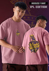 KKR IPL Limited Edition Oversized Tee – Unisex | Cotton | Fanideaz Exclusive 💜🏏🔥
