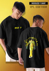 MS DHONI IPL Limited Edition Oversized Tee – Unisex | Cotton | Fanideaz Exclusive