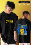 MS Dhoni IPL Limited Edition Oversized Tee – Unisex | Cotton | Fanideaz Exclusive 💛🏏💥